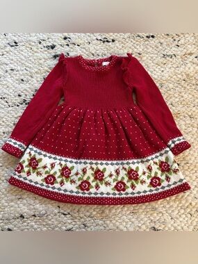 Max Studio Baby Sweater Dress – Size 9–12 Months (Approx.)